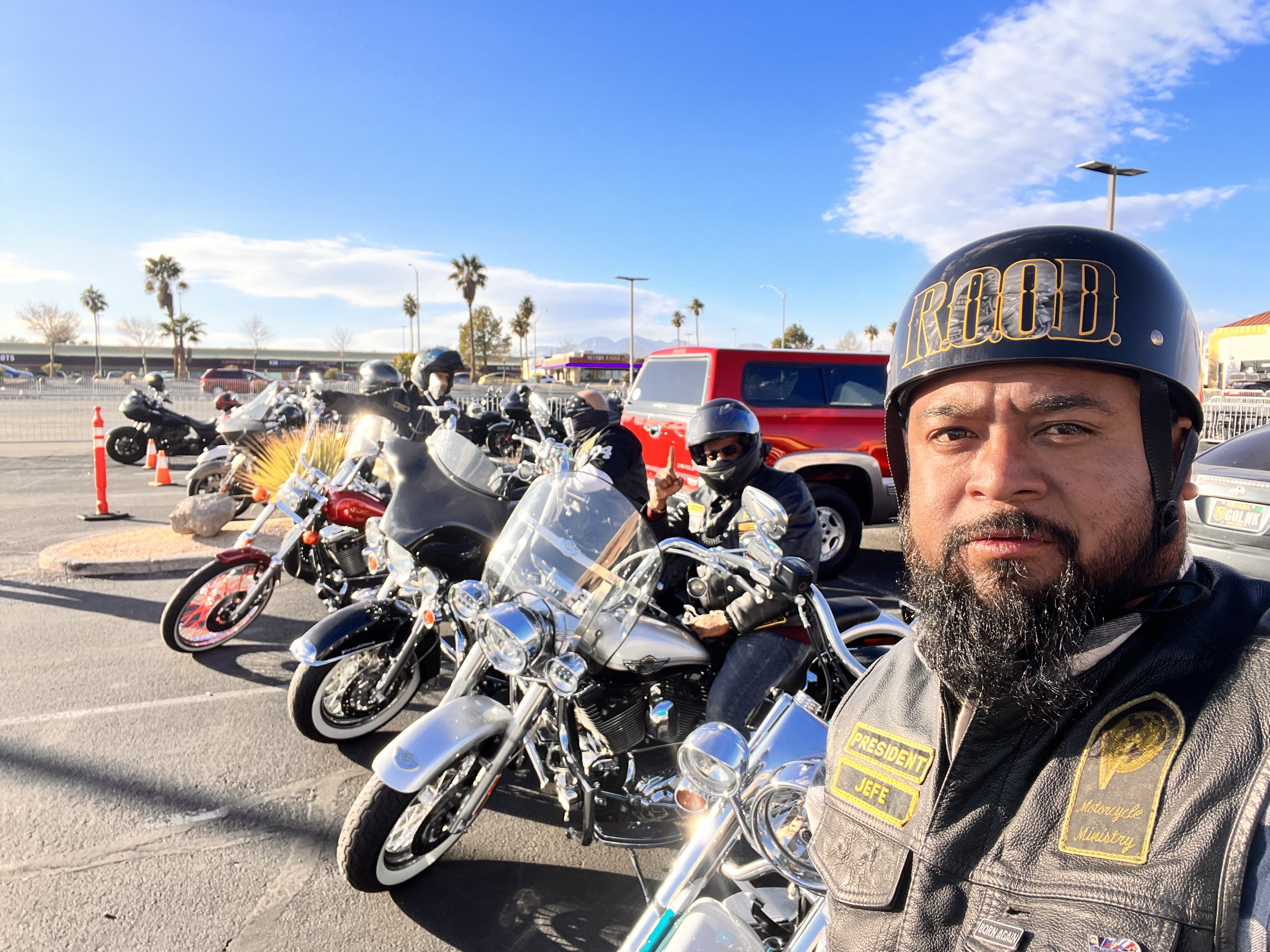 Riders Out of Darkness president on the road